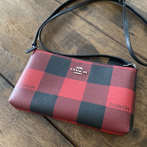 Crossbody buffalo check Coach bag - Picture 2 of 4